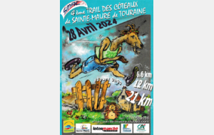  Dimanche 28 Avril ,4ème Trail des Côteaux - Ste Maure de Touraine 