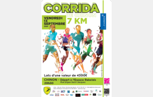 Corrida de Chinon, les résultats