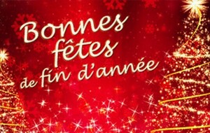 La CDR37 vous souhaite de bonnes fêtes de fin d'année