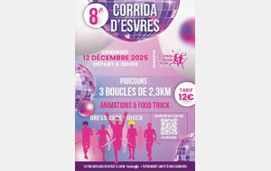 8ème Corrida d' Esvres, les résultats