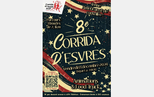 8ème Corrida d' Esvres-sur-Indre by Noble Joué, vendredi 13 décembre