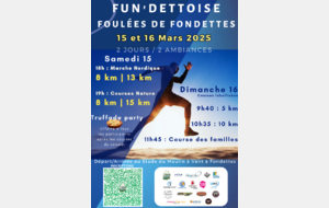 Samedi 15  et Dimanche 16 Mars, 3 ème Fun'Dettoise.....