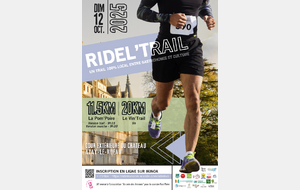 Dimanche 12 Octobre, 3 ème édition du RIDEL TRAIL 
