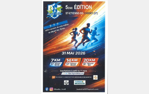 Dimanche 31 Mai, 5 ème  BUDA TRAIL à Saint Etienne de Chigny