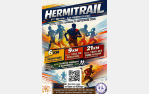 Dimanche 13 Septembre, l' Hermitrail à  l'étang du Brossard, 37110 Les Hermites