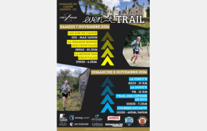 Samedi 7 et Dimanche 8 Novembre EVEN' Trail