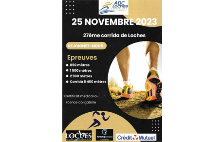 27ème Corrida de Loches :