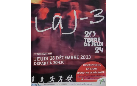 17ème Corrida de Chambray-les-Tours la J-3 :