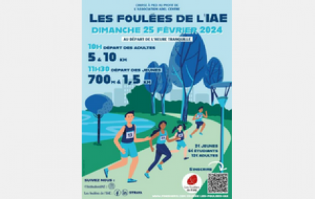 27 ème Foulées de l' IAE, les résultats
