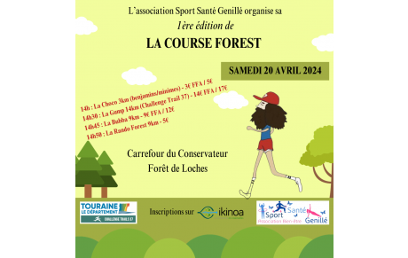 1er trail la course Forest, les résultats