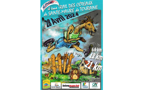 4ème trail de Ste Maure, les résultats